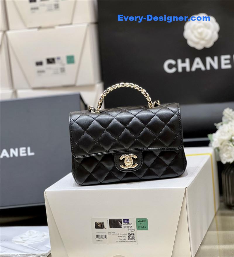 Ch**el cf mini lambskin bag
