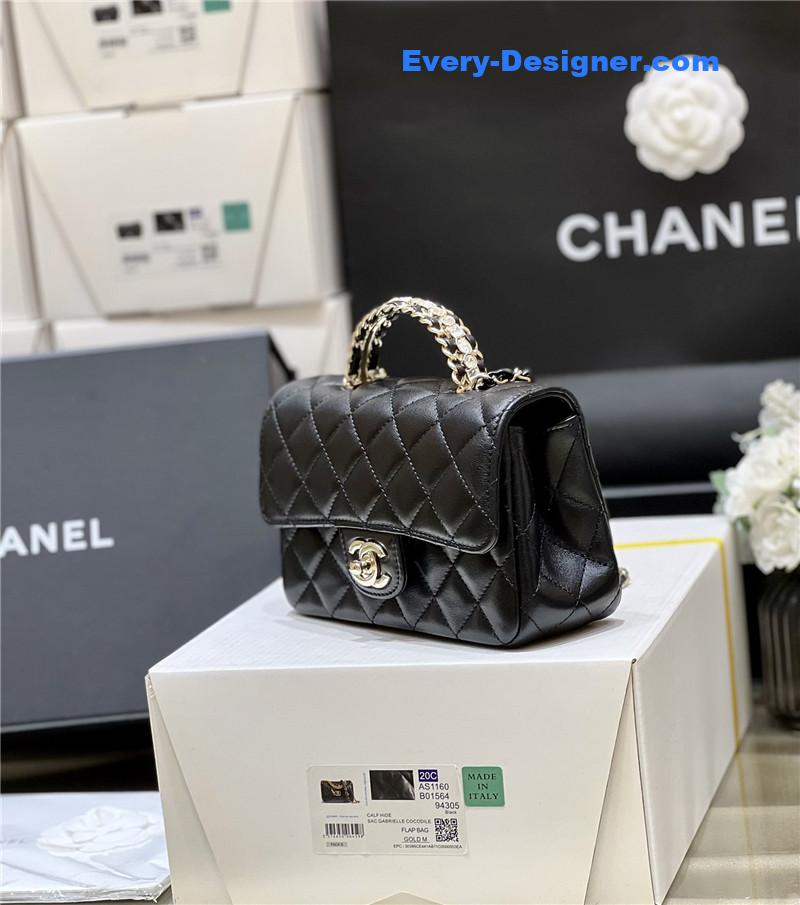 Ch**el cf mini lambskin bag