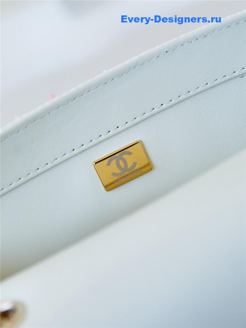 Ch**el sequin cf coco bag