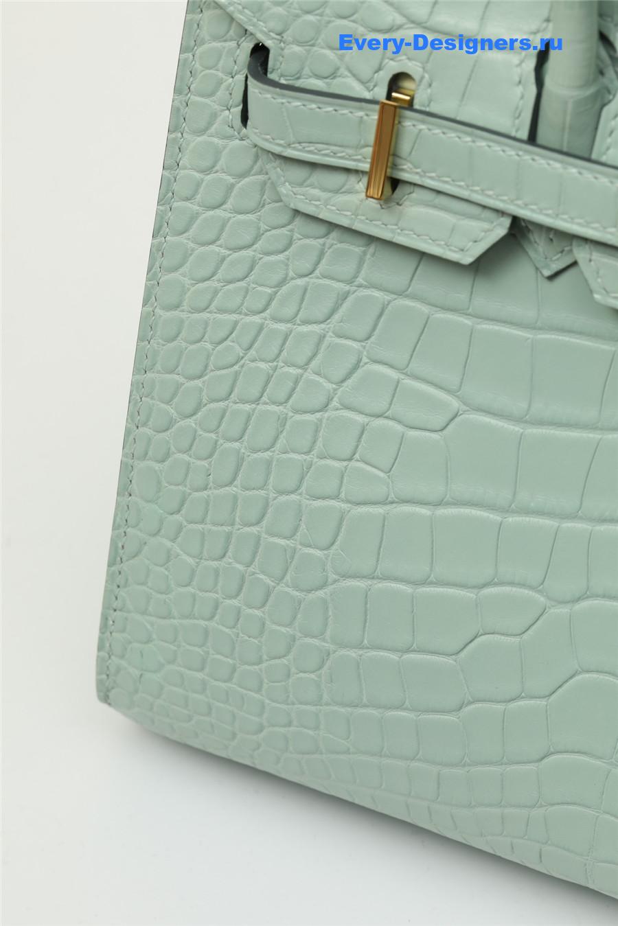 H**me5 birkin kelly 20 alligator bag green