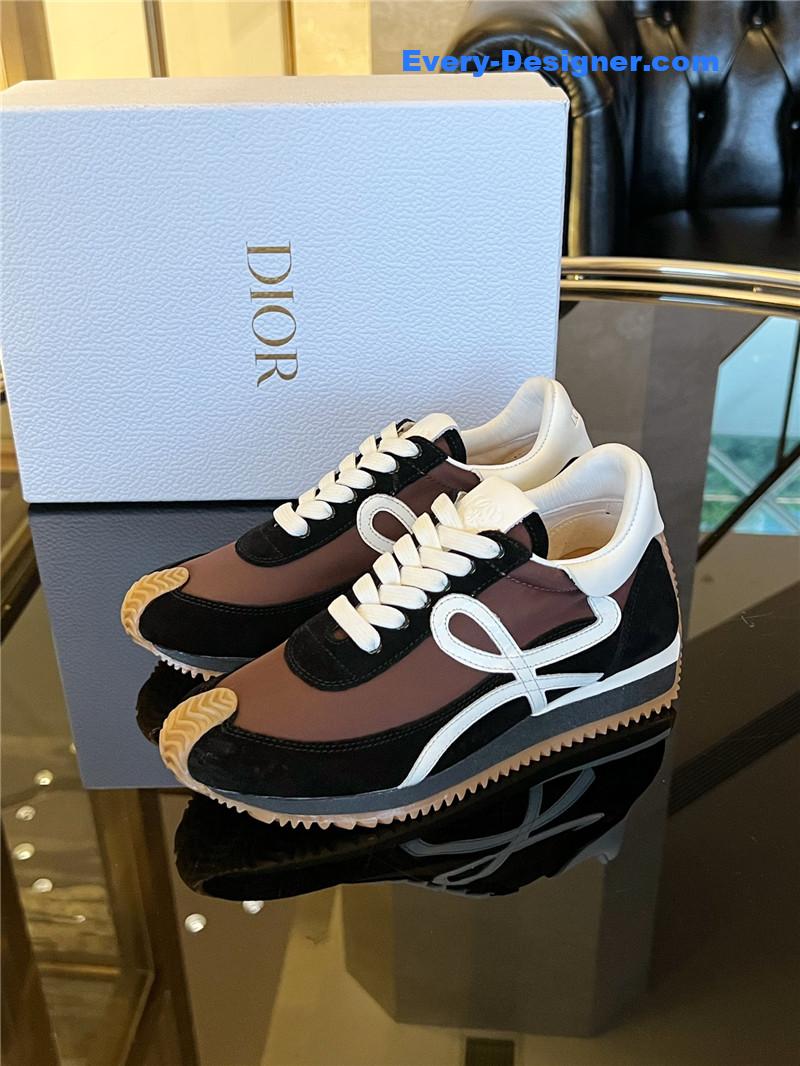 L0ew* classic logo sneakers