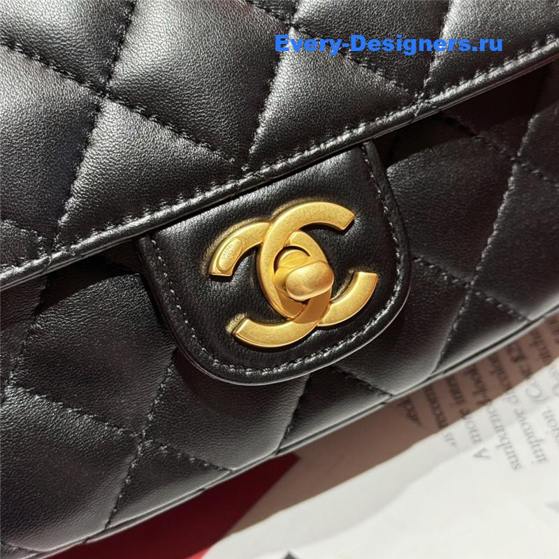 Ch**el coco handle bag small