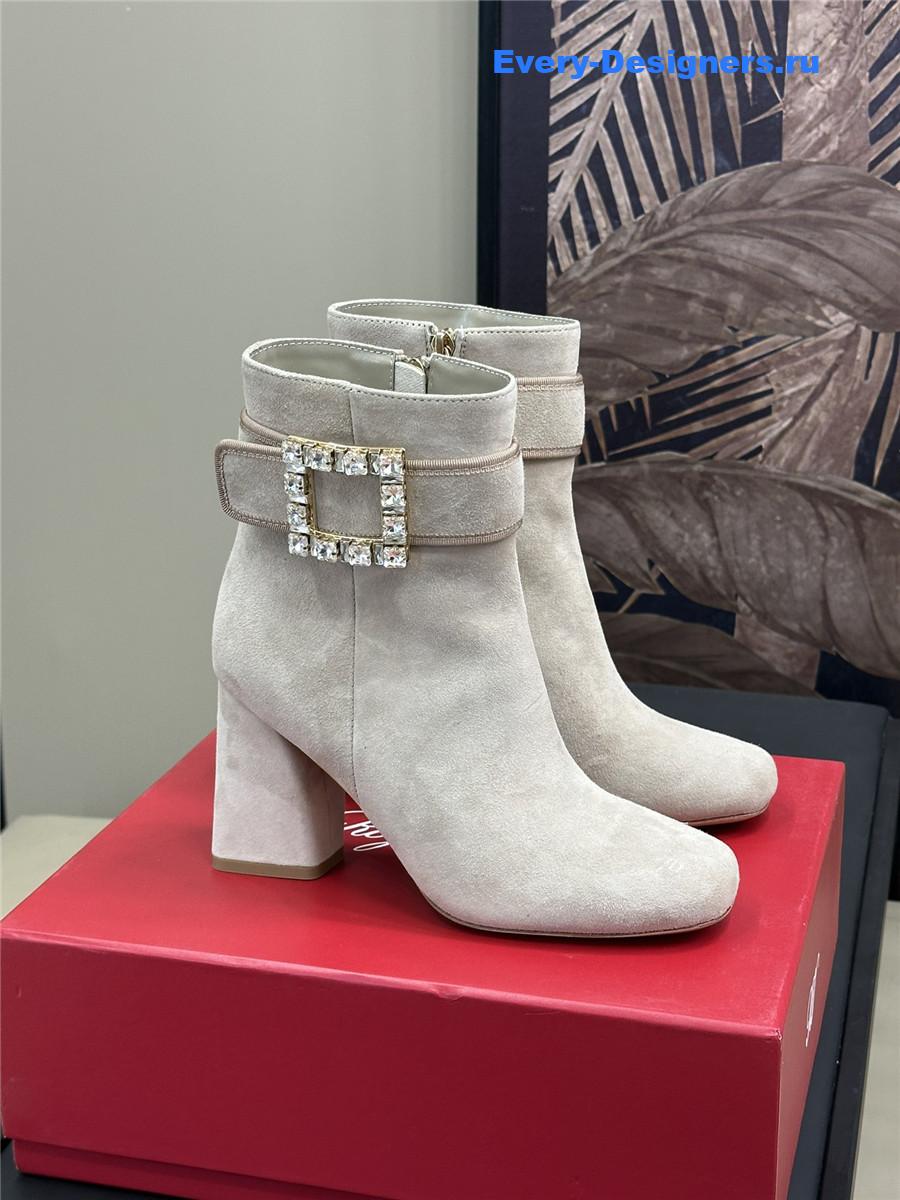 roger u1u1er suede ankle boots