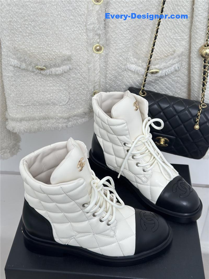 CC rhombus platform boots