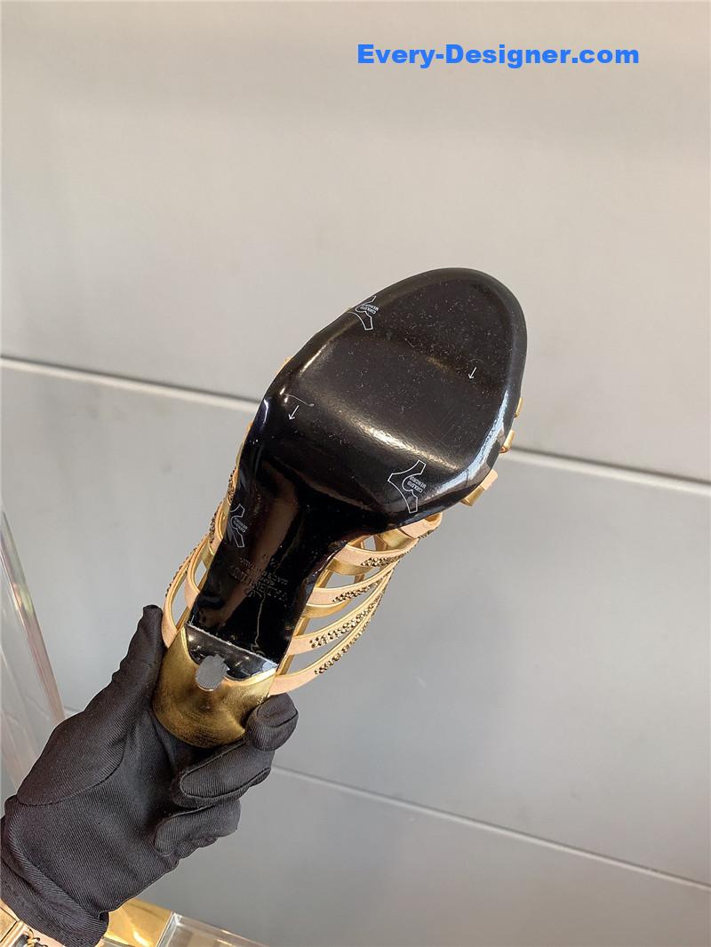 Va1e*ntin0 summer new high heel slippers