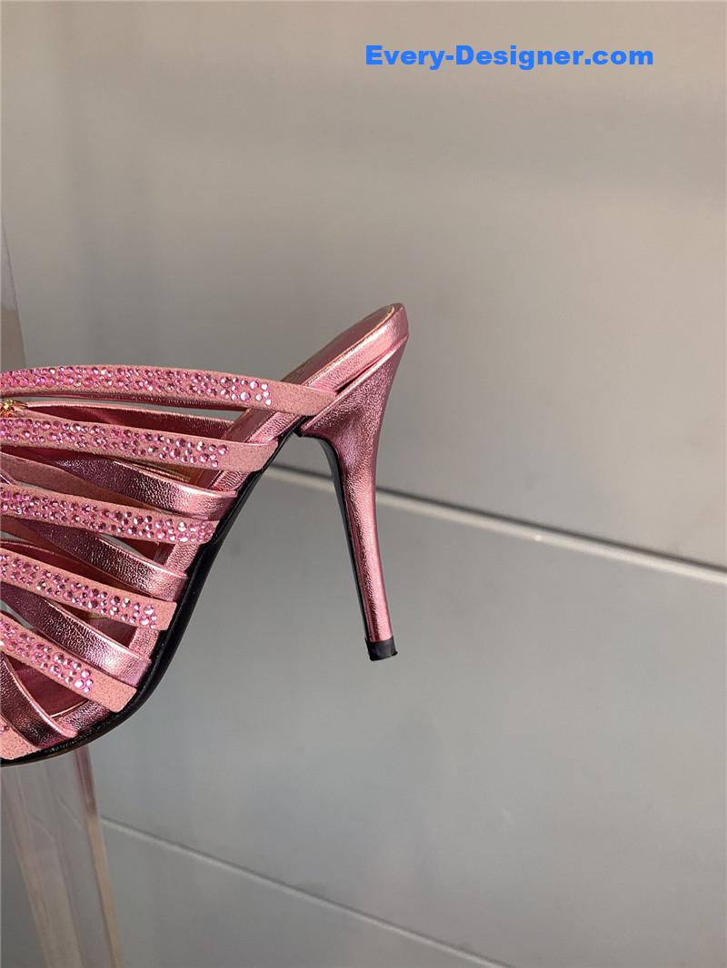 Va1e*ntin0 summer new high heel slippers