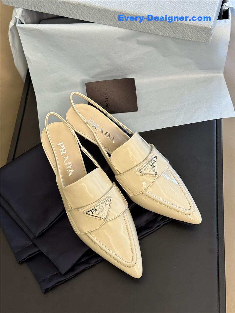 Pra*a triangle logo sneakers