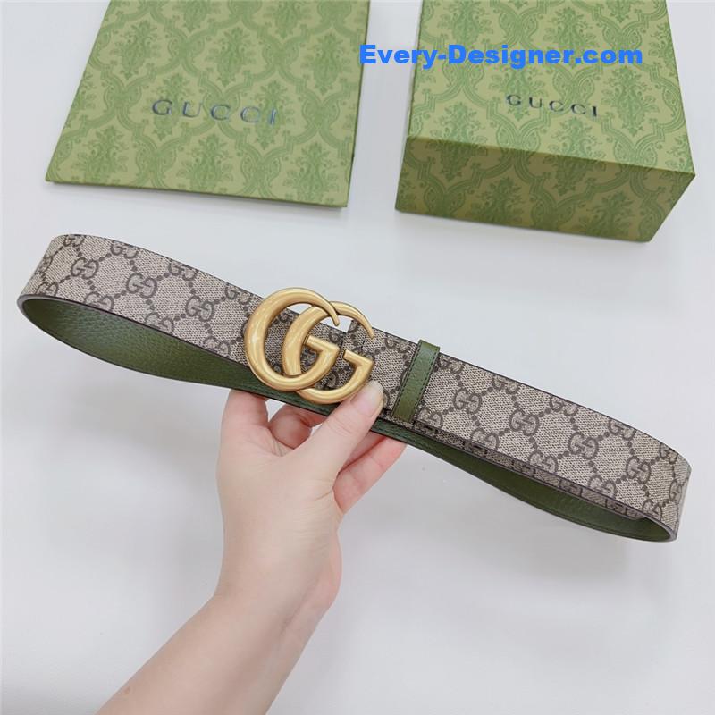 Gvc*1 new double-sided original calfskin belt
