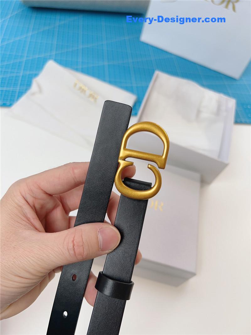 D10r black smooth calfskin c’est belt