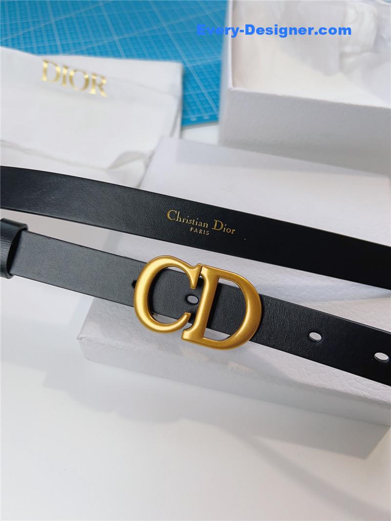 D10r black smooth calfskin c’est belt