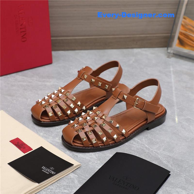 Va1e*ntin0 vintage baotou hollow roman women’s shoes
