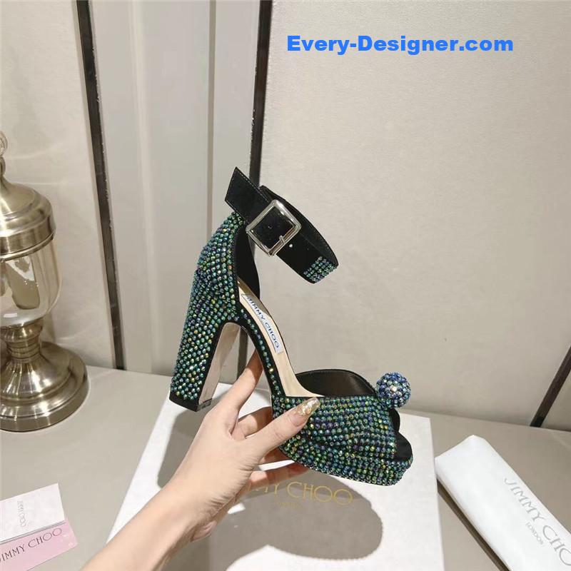 J1m*y Ch00 new pearl sandals