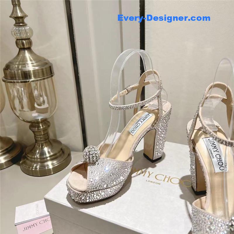 J1m*y Ch00 new pearl sandals