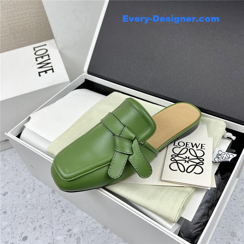 L0ew* hot new bow muller slippers