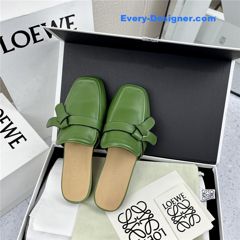L0ew* hot new bow muller slippers