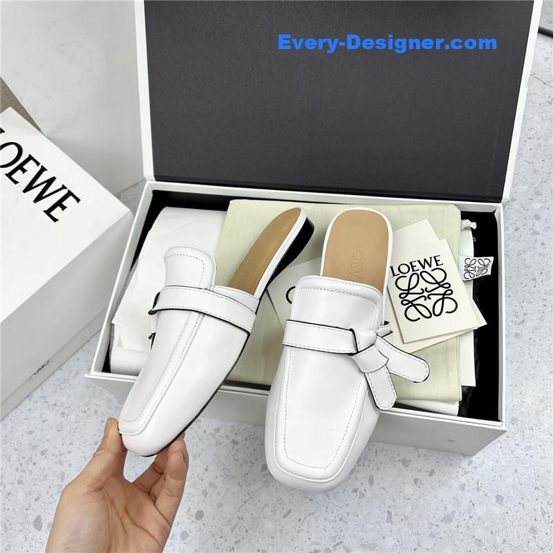 L0ew* hot new bow muller slippers