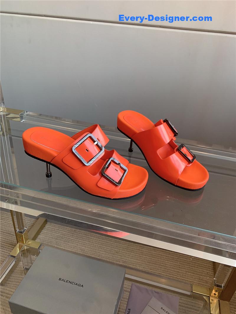 Ba1en*iaga new high-heeled slippers
