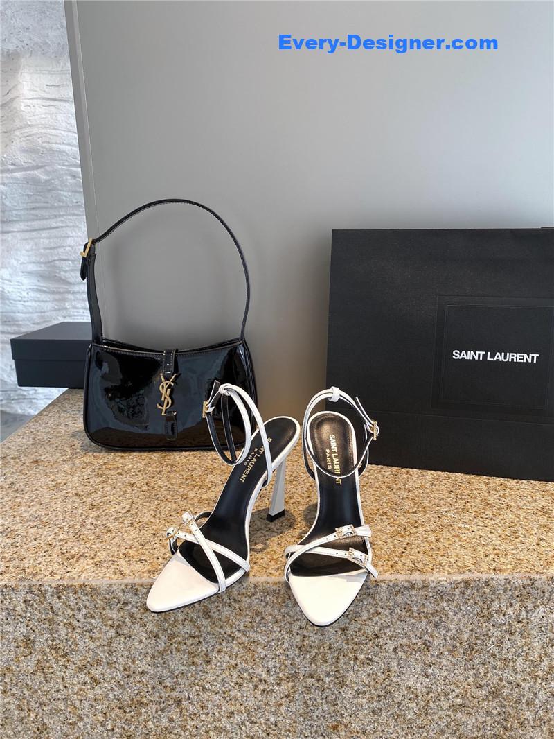 Y51 new rhinestone buckle high-heeled sandals