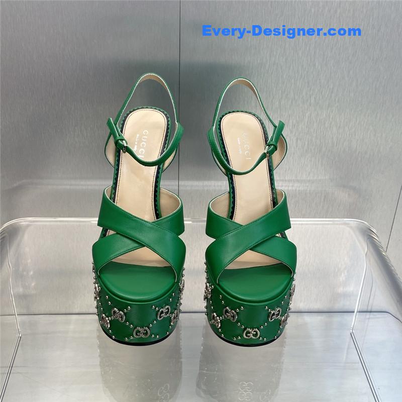 Gvc*1 new high-heeled round toe candy-colored women’s shoes