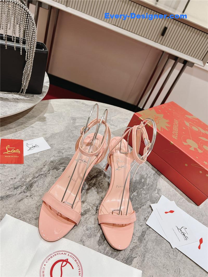 Chr1st1an louboutin s sandals with light panels