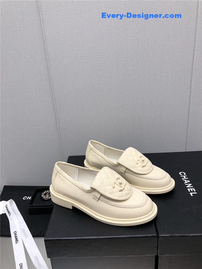 CC ankle Velcro logo color block shoes