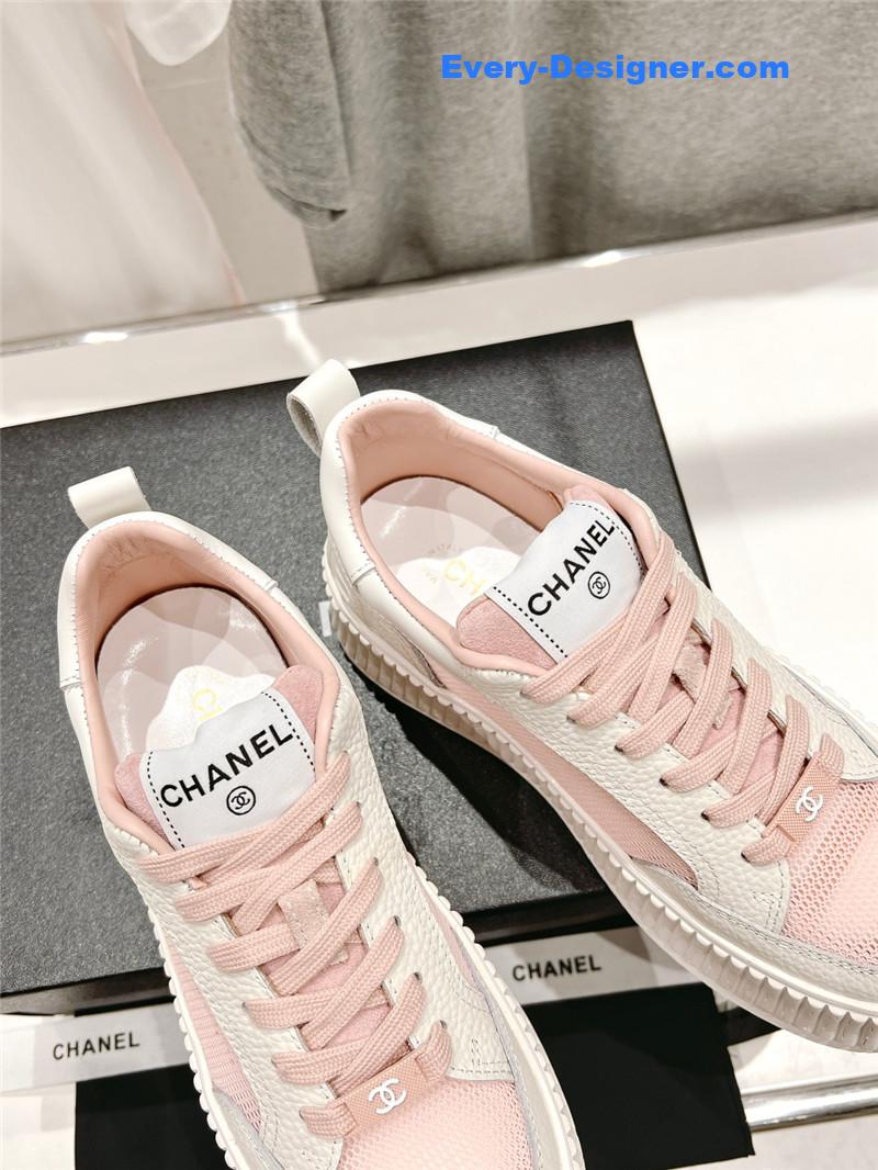 CC new grid fabric casual shoes