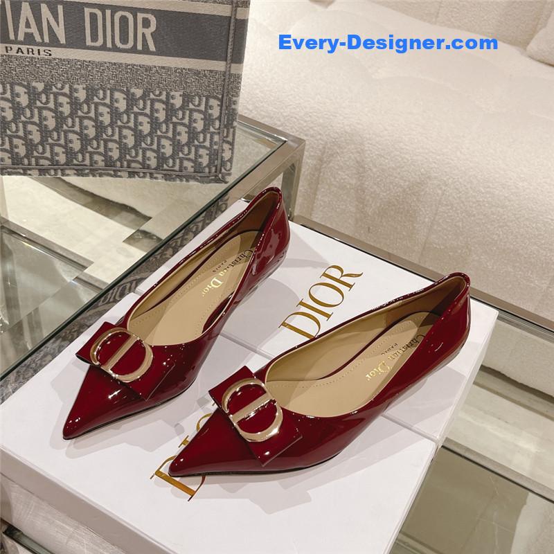 D10r early spring new cat heel shoes
