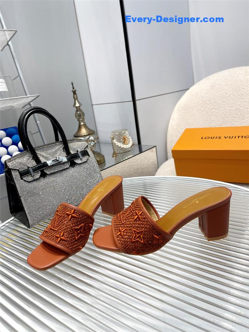 l0vis Vvtt0n lv catwalk high-heeled slippers