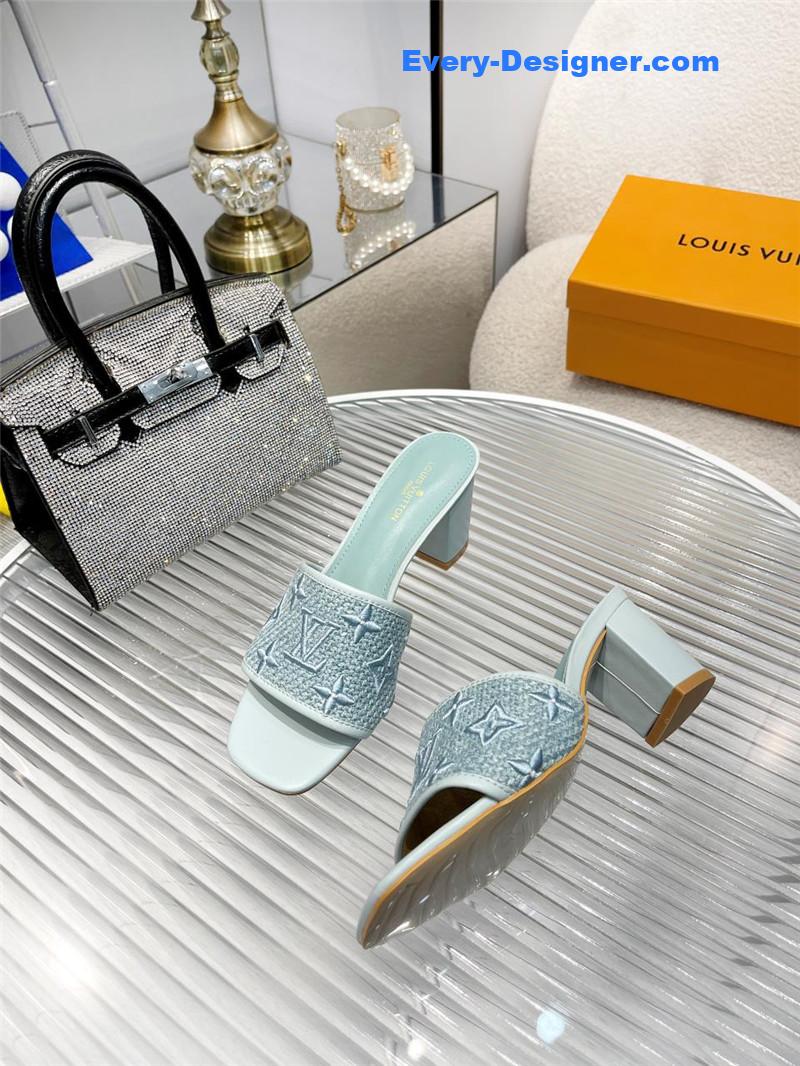 l0vis Vvtt0n lv catwalk high-heeled slippers