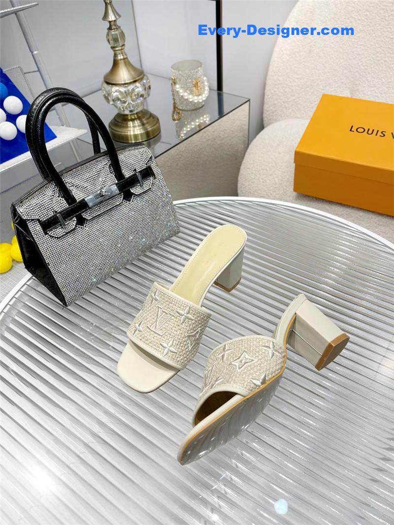 l0vis Vvtt0n lv catwalk high-heeled slippers