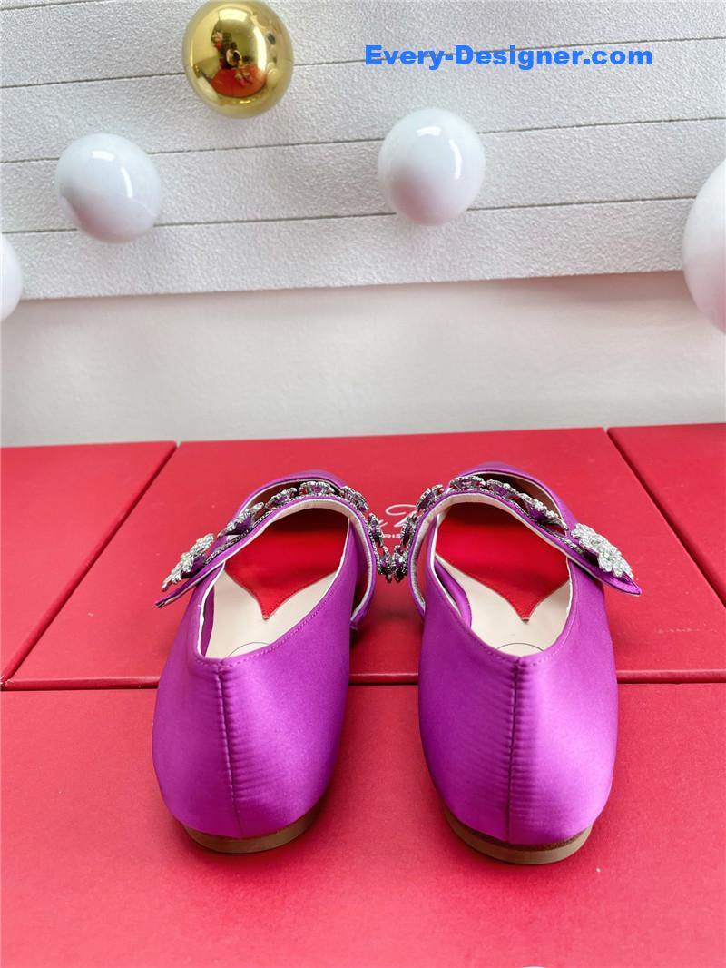 roger u1u1er wedding shoes snow d1am0nd series high heels