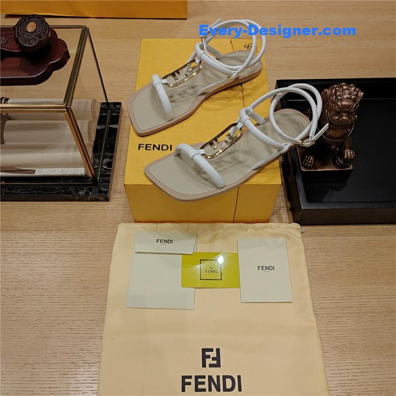 F**di flat beach sandals