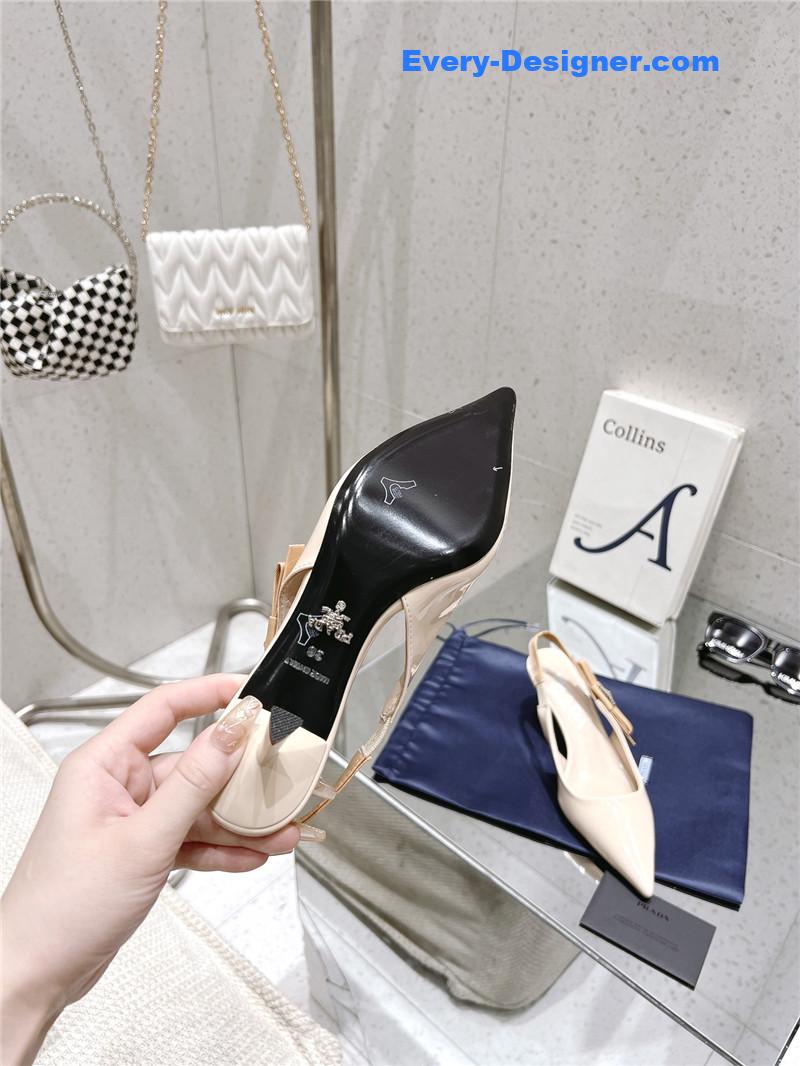 Pra*a bow tie shoes