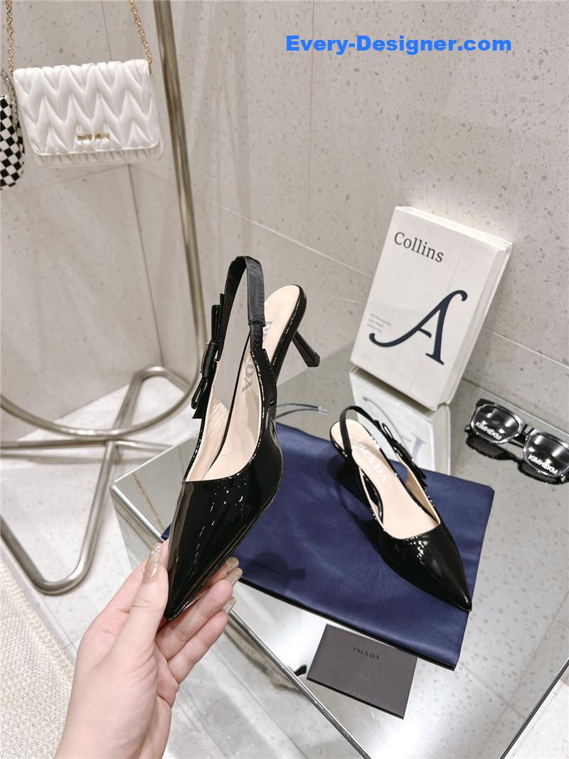 Pra*a bow tie shoes