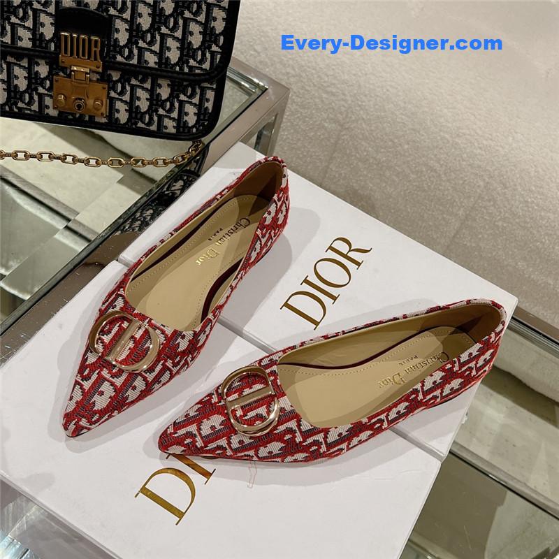 D10r early spring new pointed flat shoes