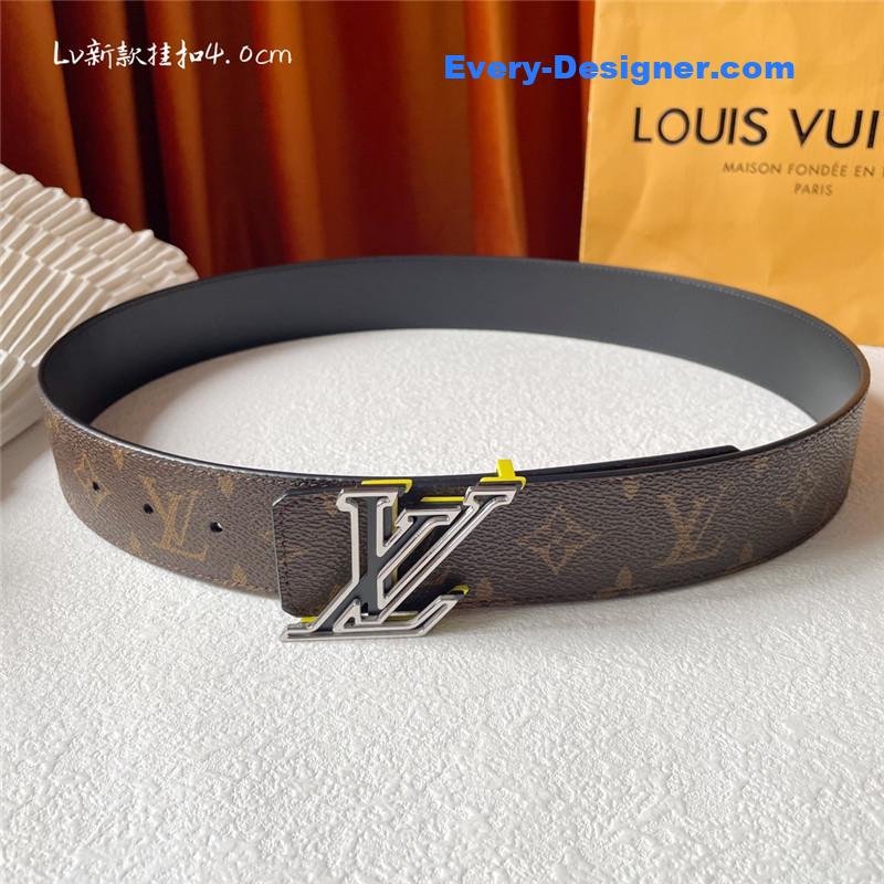 l0vis Vvtt0n lv classic print with black plain bottom belt