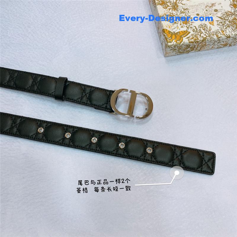 D10r new rhombic sheepskin belt