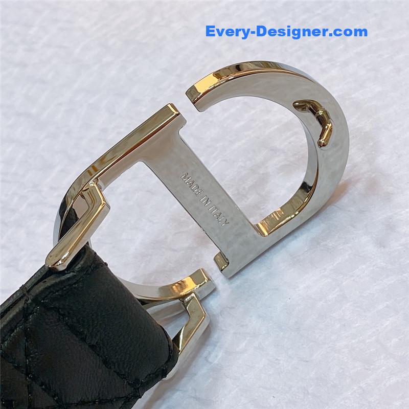 D10r new rhombic sheepskin belt