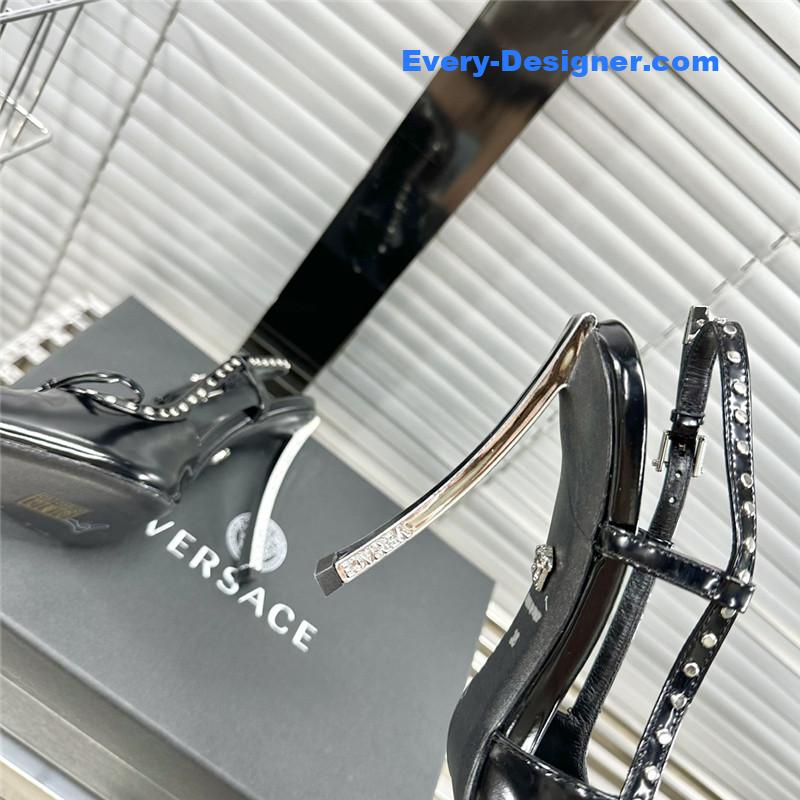 Versace new pointed high heels