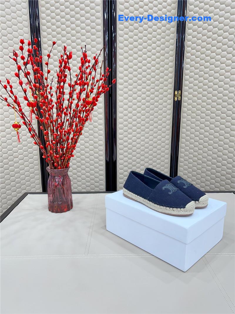 Ce1i*e new triumphal arch fisherman shoes