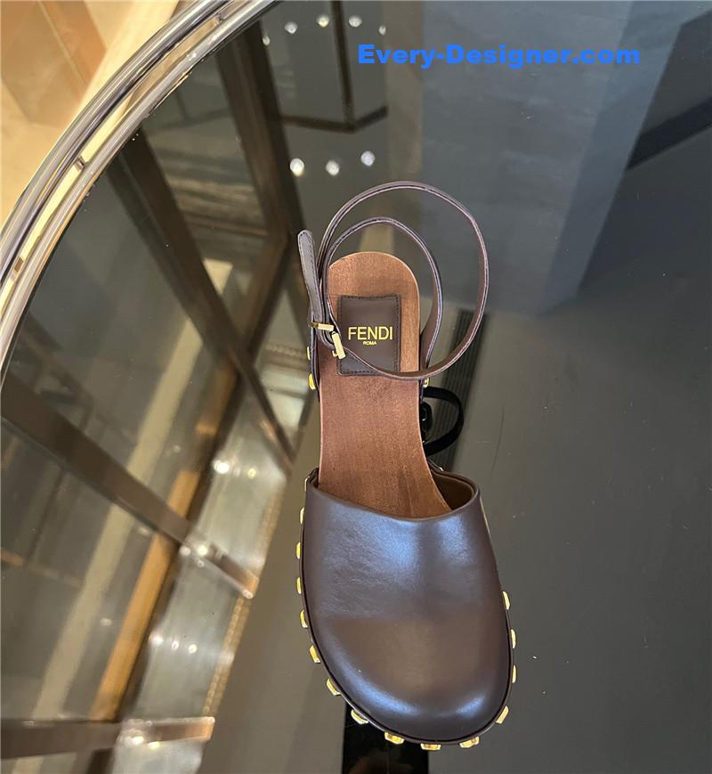 F**di classic clogs
