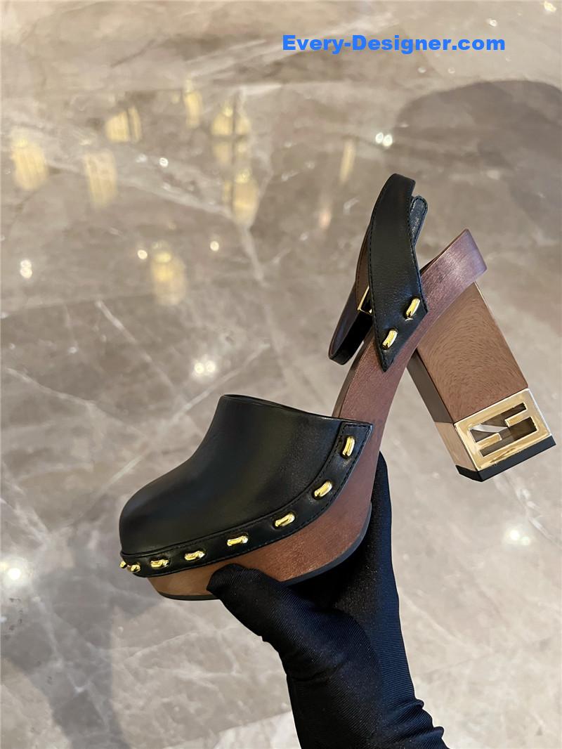 F**di classic clogs