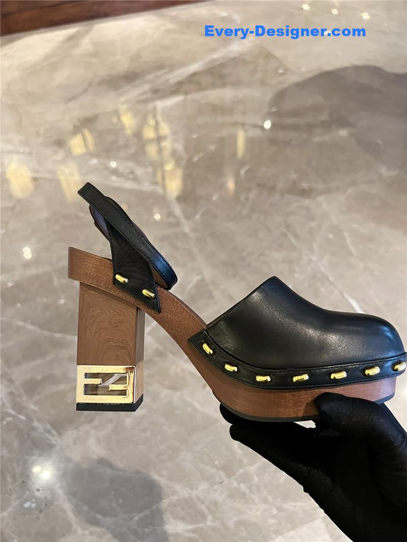 F**di classic clogs
