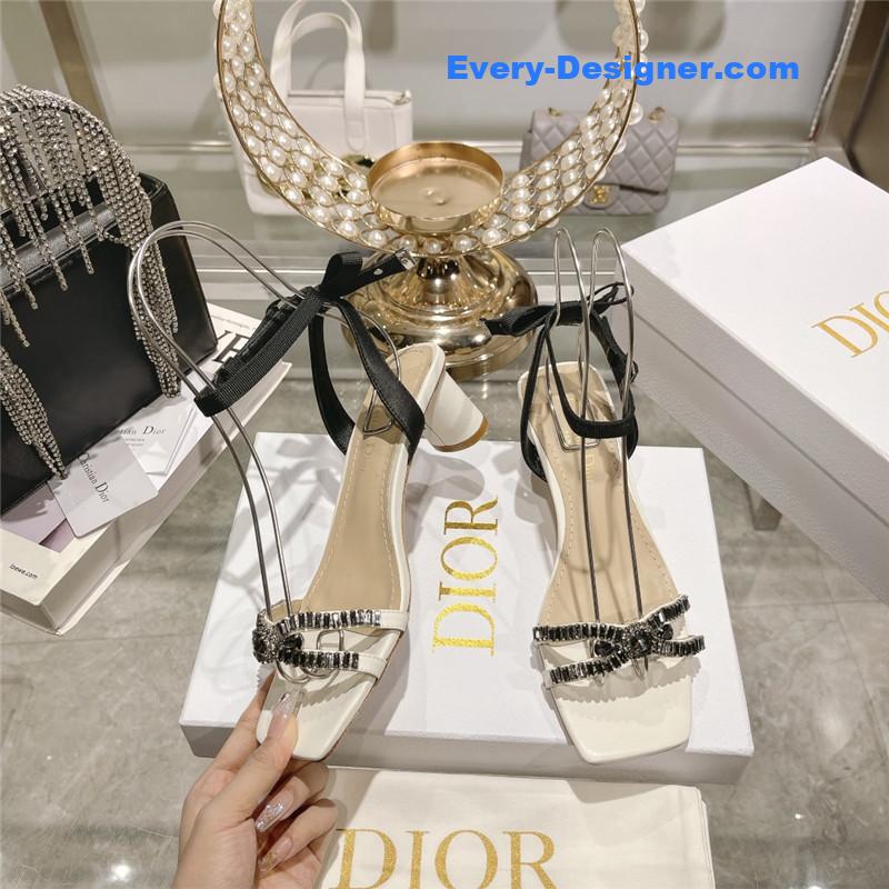 D10r rhinestone mary jane ballet shoes