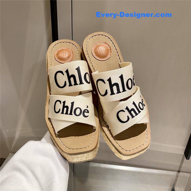Chloe Cross Braided Roman Slippers