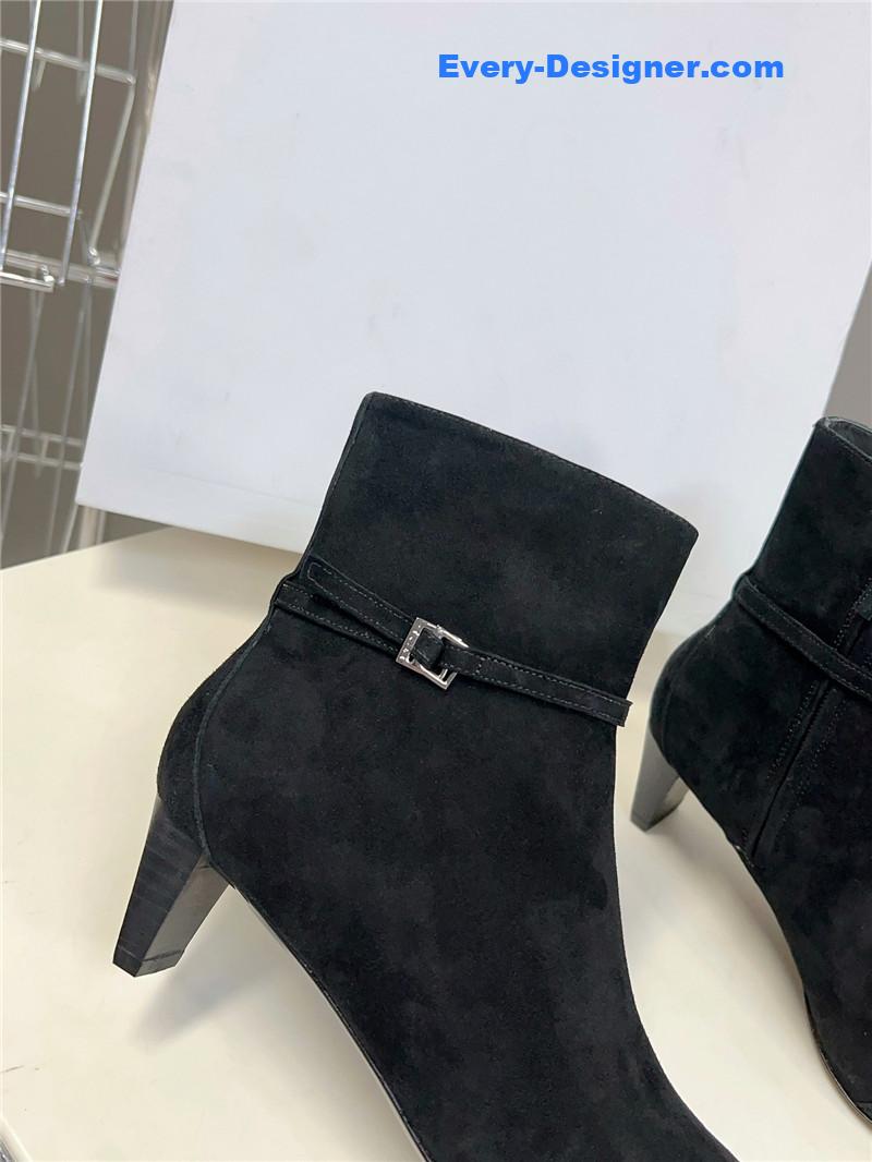 Ce1i*e british pointed toe early autumn ankle boots