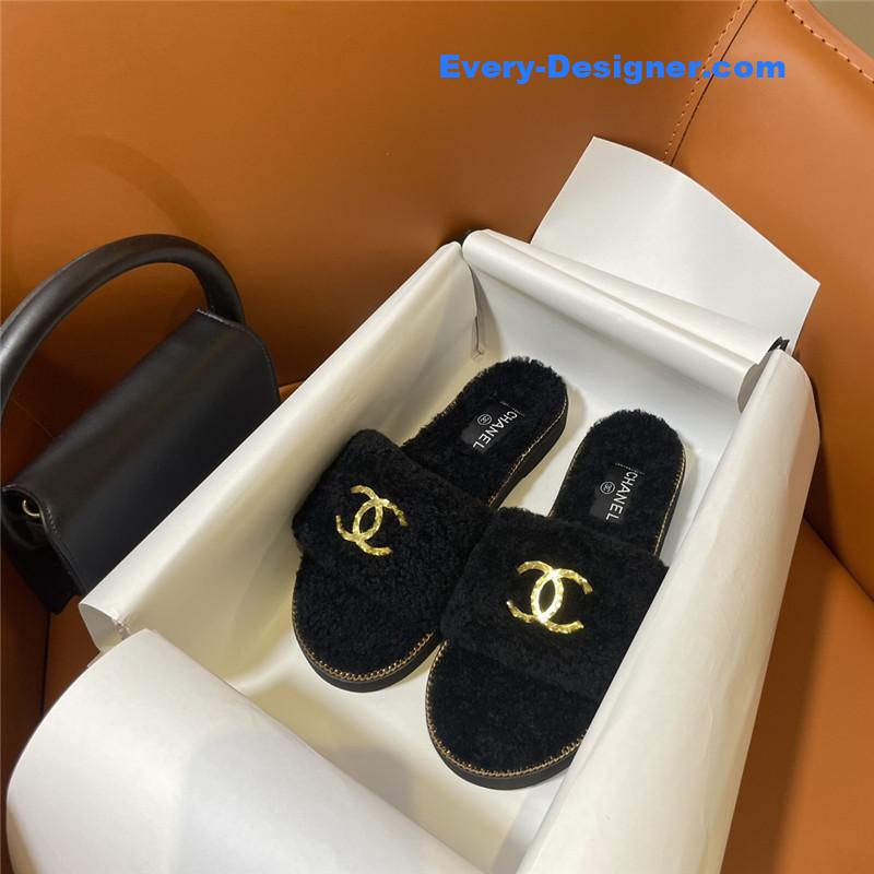 CC new fur slippers