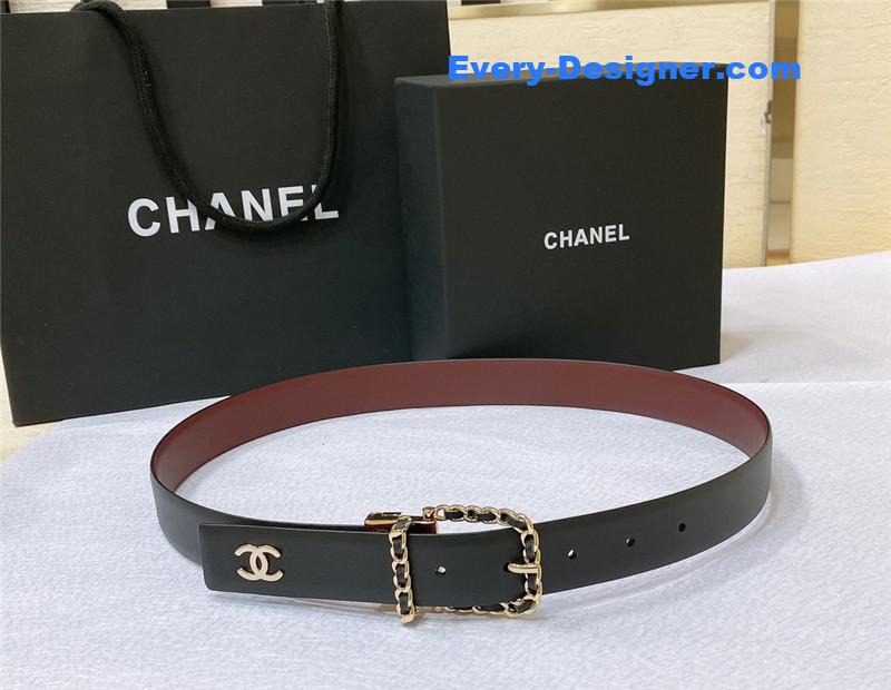 Ch**el swivel hardware buckle belt