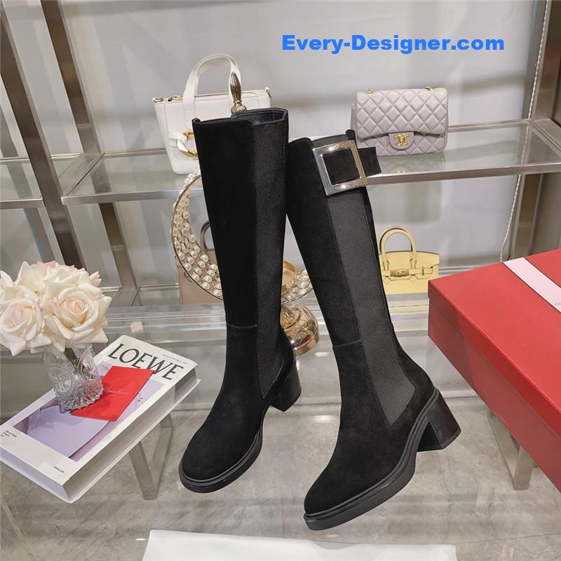 roger u1u1er classic buckle boots