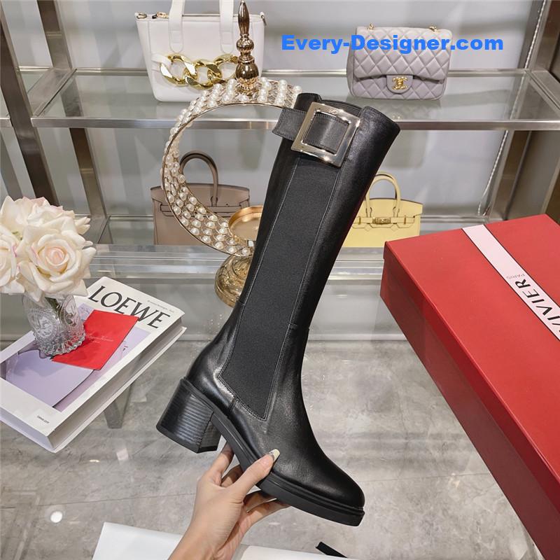 roger u1u1er classic buckle boots